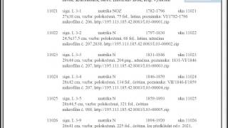 Using Zamrsk Archives -- Czech Genealogy