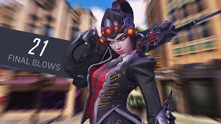 38 Elims - Overwatch 2 Grandmaster Widowmaker Gameplay