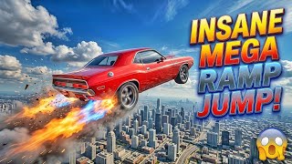 Muscle Car Mega Ramp Stunts 3D 🚗🔥 | Insane High Jump Racing | Android Gameplay screenshot 3