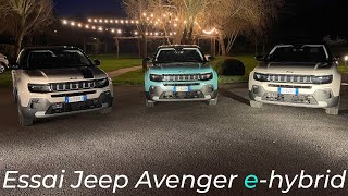 ESSAI Jeep Avenger e-hybrid