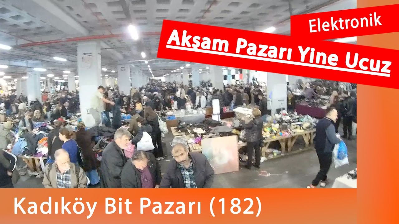 Kadıköy Bit Pazarı - Akşam çok ucuz-çok çeşit - Elektronik Alışverişim #bitpazarı #vlog #funny