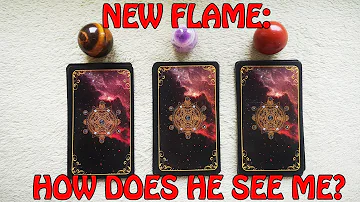 NEW FLAME: HOW DOES HE SEE ME? WILL HE MAKE A MOVE? PICK A CARD