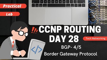 CCNP Day 28 BGP | 4/5 | Border Gateway Protocol || Hindi || Tech Networking Shahrukh