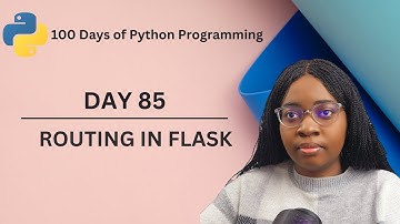 Dynamic Routing in Flask | 100 Days of Python Programming | Day 85