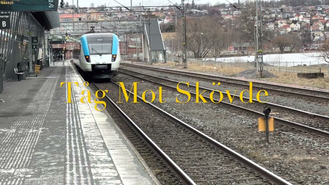 Promenad & Buses At Rådhusparken & Bus Ride & Train Ride Till Nässjö & X2000 Tåg.2023.03.20.