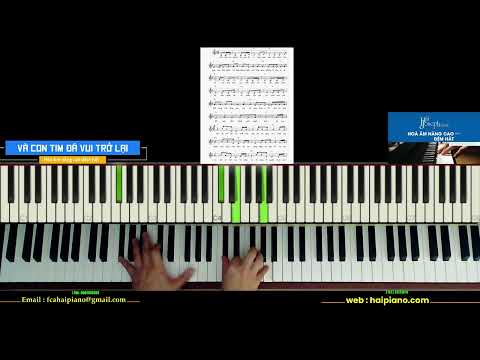 Video [Piano] VÀ CON TIM ĐÃ VUI TRỞ LẠI | Đức Huy | Hướng... - youtube