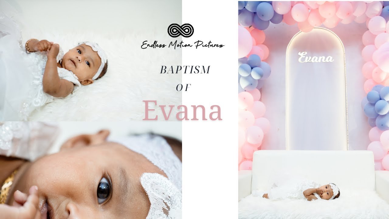 Baptism of Evana. Baptism Highlight Film. Cinematic highlight video. 