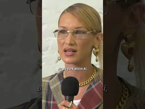 Bella Hadid Den Hayat Dersi Bellahadid Model şükür Duygusal Moda Fashion Hayat Live Life