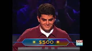 Who Wants To Be A Millionaire usa Series 2  Episode 15 November 711 1999  Regis Philbin