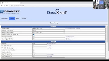 Dranetz DranXperT Benefits-Applications-Setup