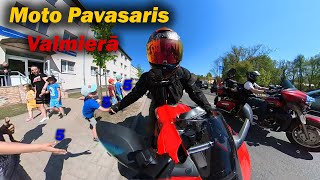 Moto pavasaris Valmierā: Motocikli, izklaides, motomeitenes / uz Ducati Panigale