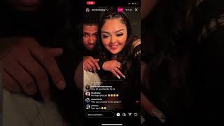 Blueface and BM Jaidyn In Lingerie On Hotel Bed Instagram Live Q&A 6/04/23 @panellyontheprowl