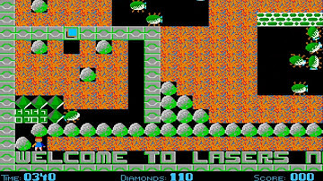 AMIGA SuperEmerald MINE SUPER EMERALD MINE BOULDERDASH Assassins CD 3 Ultimate Games1997WeirdScience