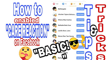 How to Enabled New reaction on Facebook  | Care Reaction | Tips&Trics