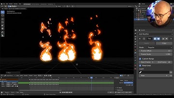 #012 Messing Arround with Time Offset modifier - Blender Grease Pencil RANDOM tips & tricks -