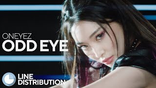 ['비상: ZERO HOUR' TRACK #20] ONEYEZ - ODD EYE | Line Distribution