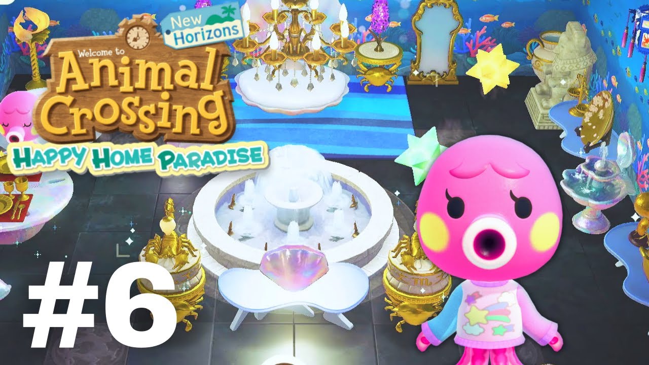 Marina's Underwater Palace! Animal Crossing New Horizons Happy Home