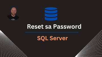 Reset sa Password in SQL Server