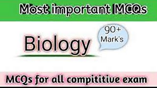 50 biology question 2024 - biology mcq - all competative exams - #2ndyears #11years #mdcat #biology screenshot 4