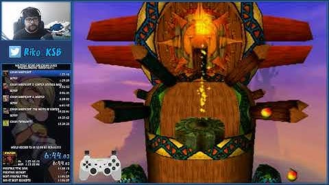 Crash Bandicoot 511% (Crash 1-3, TWOC, Twinsanity FULL COMPLETION) Speedrun in 11:39:00 by Riko