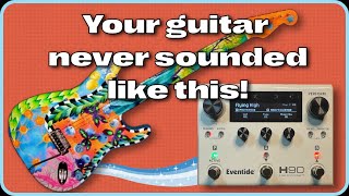 Eventide H90 New algorithms DEMO. PolyFlex and PolySynth turning your guitar into powerful synth!