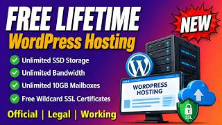 How to Get a FREE Lifetime WordPress Hosting | Unlimited SSD   Bandwidth   Free SSL.. But The Catch?