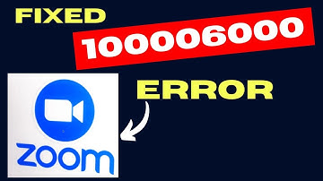 Stop Zoom From Crashing - Error 100006000 Solution