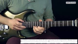 Info: Hammer-Ons, Pull-Offs und Tapping in einem Riff? Richtig, das...