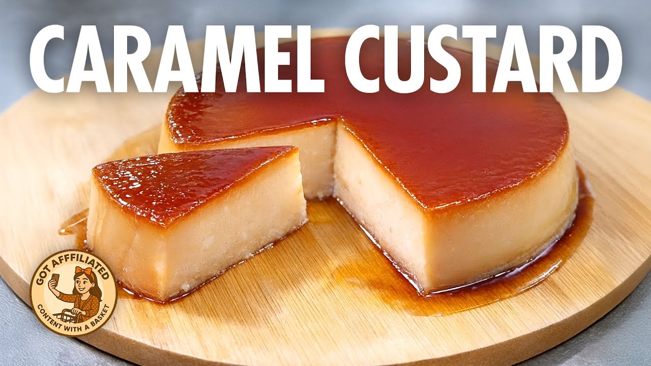 BREAD PUDDING Recipe, Easy Caramel Custard Milk Dessert Creamy & Soft Filipino Meryenda Snack Ideas