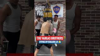 The Vargas Brothers Are Doing Their Part To Help Fernando Jr Prepare For His Showdown W Callum Walsh