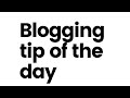 tips of blogging you should do In 2021#shorts #bloggingtips #blogging
