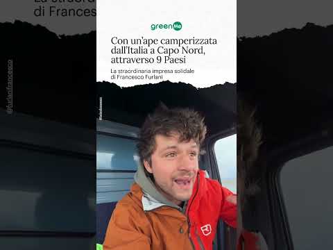 Video Con unape camperizzata dallItalia a Capo Nord, attraverso 9 Paesi