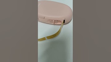 [Product Demo] Die cut label-Print Excel file data in Supvan E10 Label Printer.