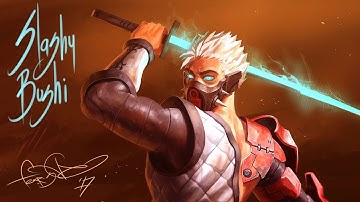 Hyper Heroes Slashy Bushi by fear-sAs