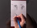 How to draw different styles of ponytail  tiktok