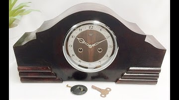 Clock Strike Chime Sound SMITHS ENFIELD Pendulum Mantel  | Item# 977 - Adelaide Clocks