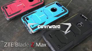 ZTE Blade Z Max (Z982) / ZTE Zmax Pro 2, [AEGIS SERIES] COVRWARE Armor Holster Case