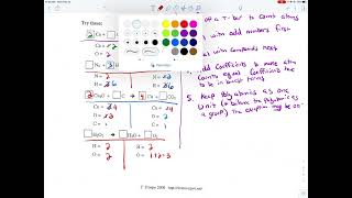 Balancing act worksheet  video explanation