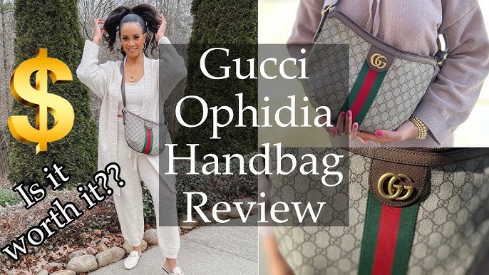 GUCCI Ophidia Small Shoulder Bag Review + Packing + On The Body! 2022 