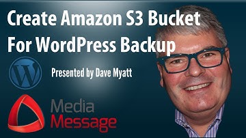 Create Amazon S3 Bucket for WordPress Backup