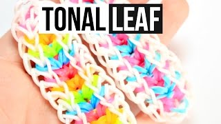 Tonal Leaf Bracelet | Rainbow Loom Tutorial | One Loom