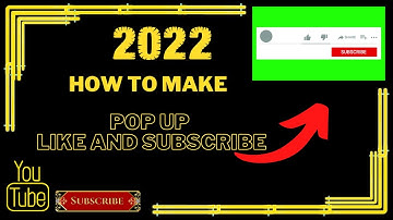 How to make SUBSCRIBE Button Animation Green Screen | Subscribe Bell Intro Kaise Banaye 2022