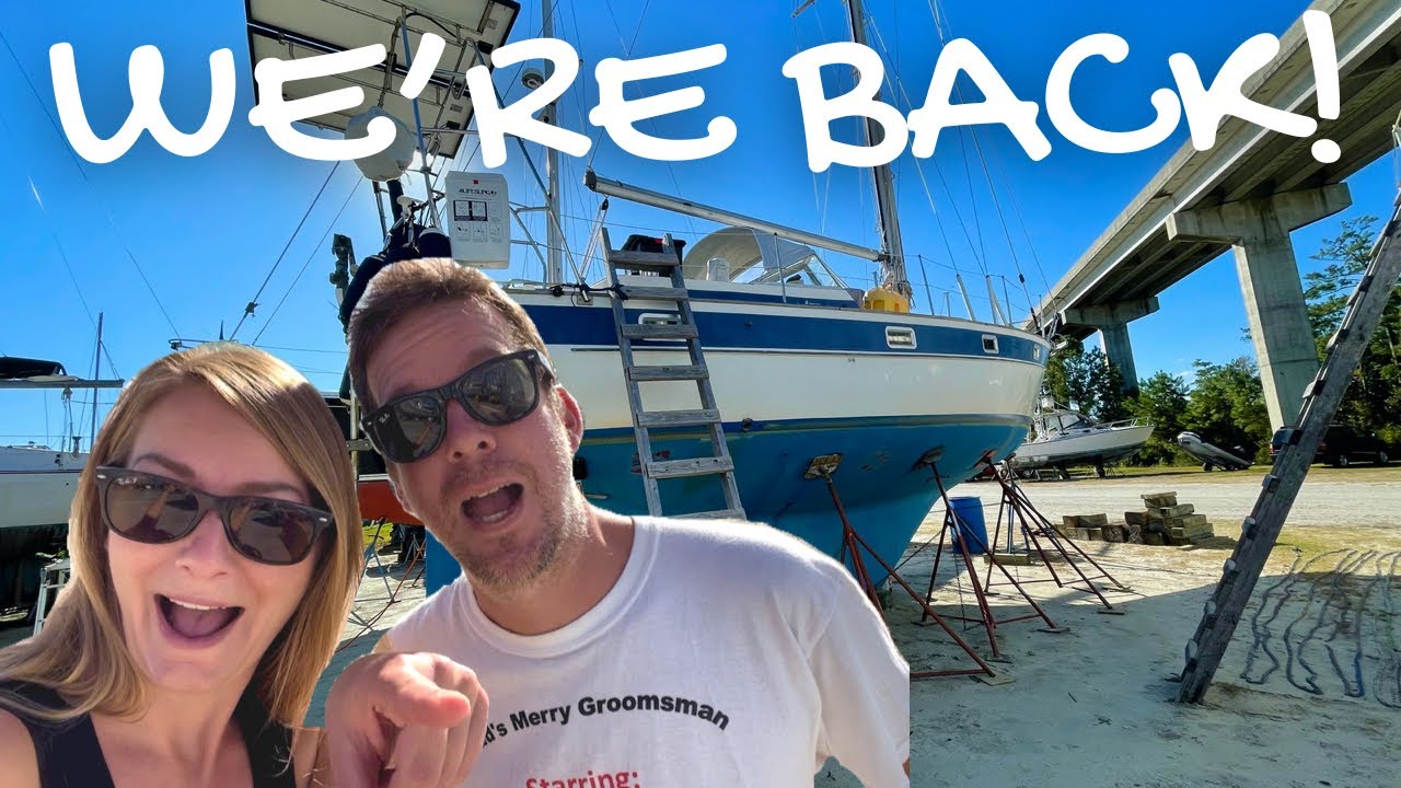 ⛵️BACK to the BOAT!!⛵️ | 3rd Time’s a Charm?! | Hallberg Rassy 352 | Sailing Joco EP81