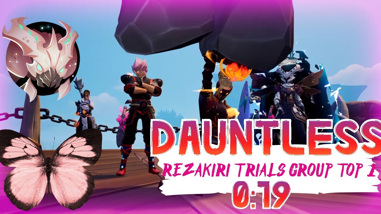 Dauntless Rezakiri Trials Group Top 1