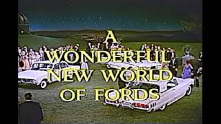 1960 Classic Ford TV Commercial Thunderbird Galaxie Falcon