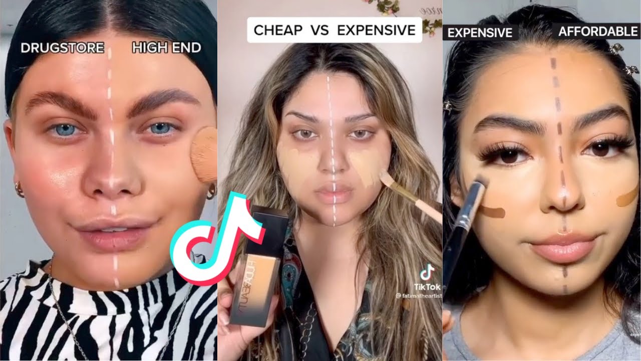 Cheap vs Expensive MAKEUP TikTok Compilation YouTube