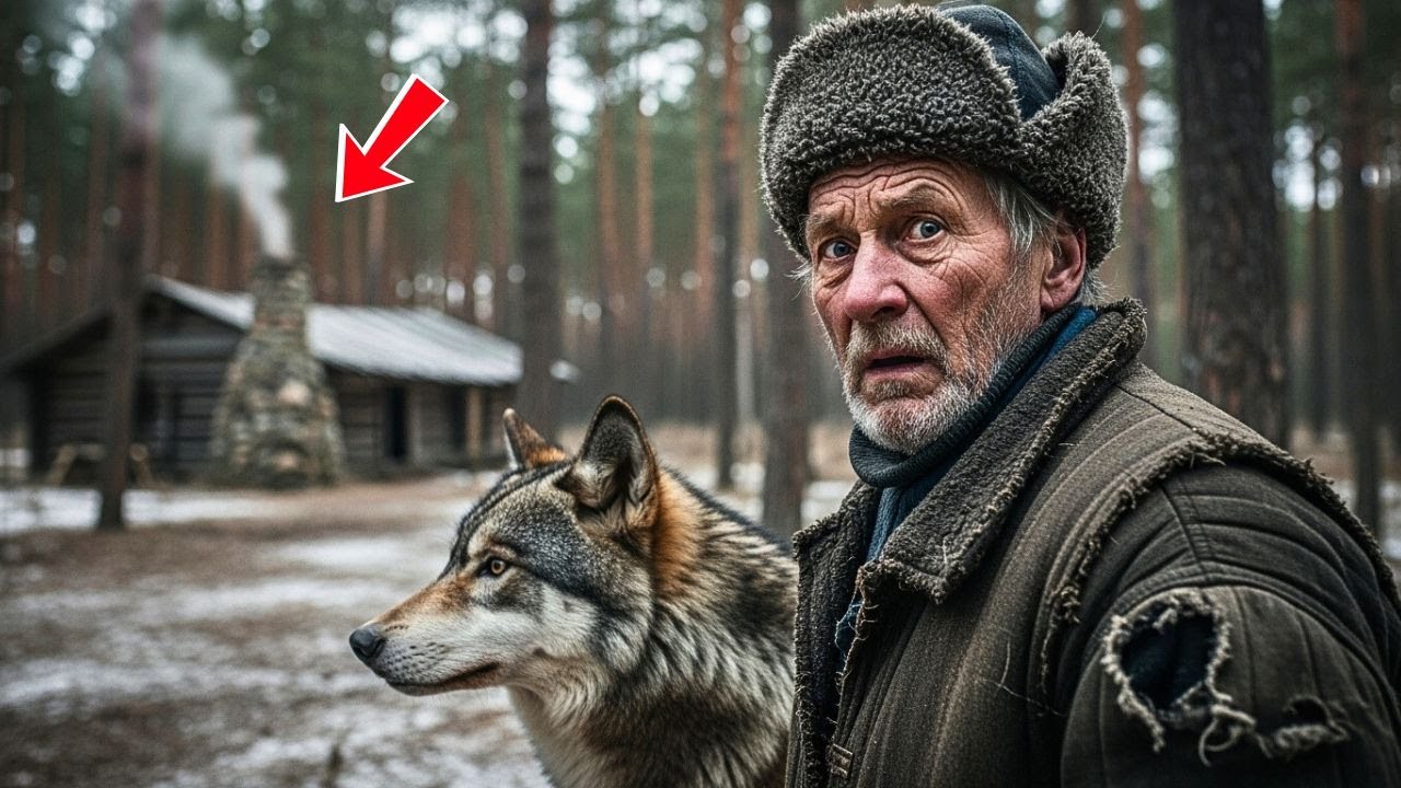 Ветеран купил заброшенный дом в тайге — но волк нашёл под очагом страшную правду