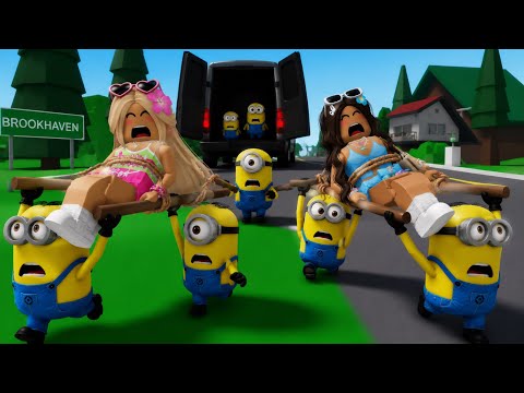 🤯WE WERE KIDNAPPED BY EVIL MINIONS🍌 // Brookhaven RP #roblox #brookhaven #roblox