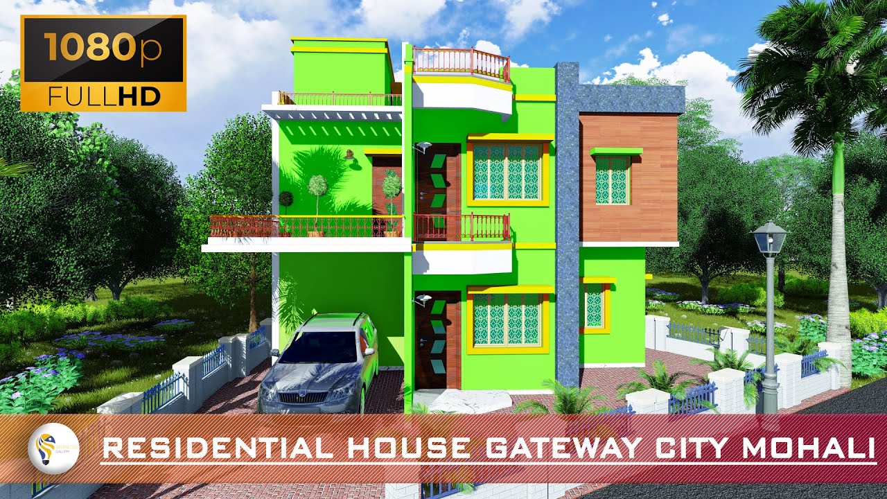 500 Square Yard Residential House gateway city Mohali // ecocity new