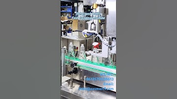 Detergent Bottle Capping machine#cappingmachine #bottlecappingmachine #bottlefillingmachine#zxsmart